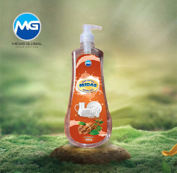 Nước rửa chén Midas - hương quế