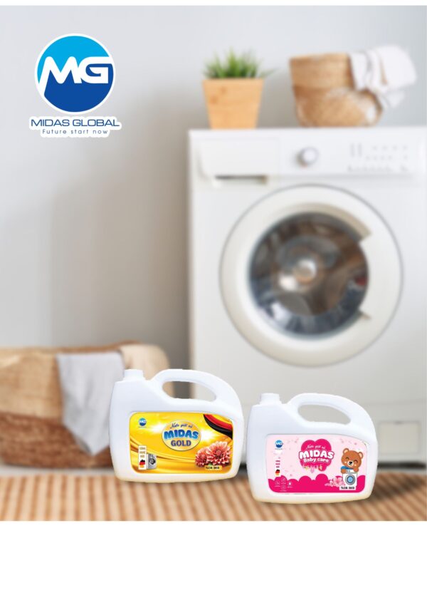 Nước giặt xả Midas Baby Care