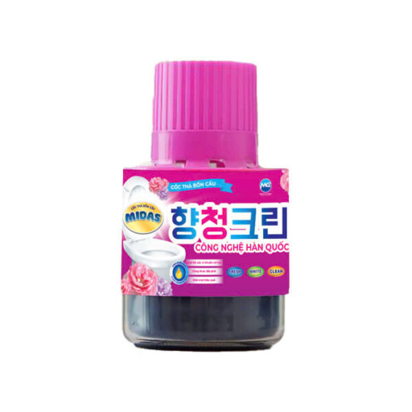 Cốc thả bồn cầu Midas - hồng